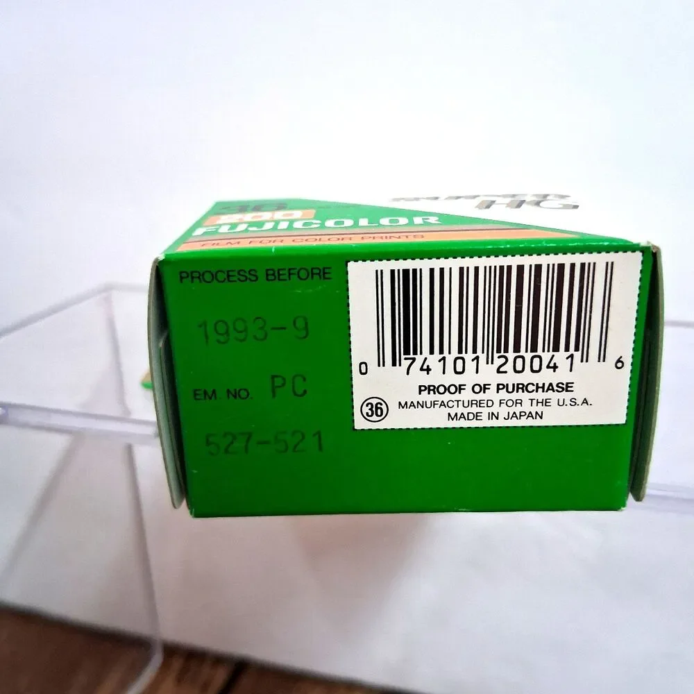 5 Vintage FUJIFILM 35mm Fujicolor Super HQ 200 Speed 24 Exp. Film NOS (expired)